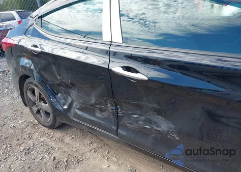 2012 Hyundai Elantra Gls from USA, damaged, VIN 5NPDH4AE0CH133280